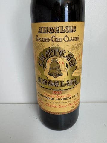 1993 Château lAngelus - Saint-Émilion Grand Cru Classé - 1, Verzamelen, Nieuw