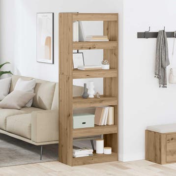 vidaXL Boekenkast 5-laags 60 x 30 x 166 cm Bewerkt hout, Verzenden, Nieuw