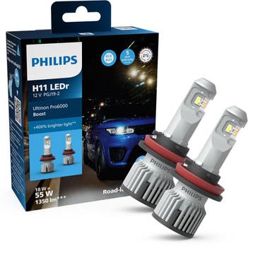 Philips H11 LEDr Ultinon Pro6000 Boost - Auto LED Lampen, Verzenden, Nieuw