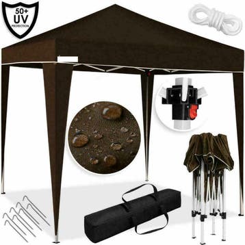Partytent 3x3 Paviljoen inklapbaar in 6 kleuren Easy Pop Up, Ophalen of Verzenden, Nieuw, Partytent, Opvouwbaar