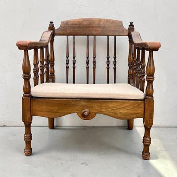 Fauteuil - Noyer, Antiek en Kunst