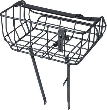 Basil Portland Fietsmand - Voorop - 25 Liter - Zwart, Fietsen en Brommers, Verzenden, Nieuw
