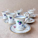 Richard Ginori - Kop en schotel (6) - Porselein, Antiek en Kunst