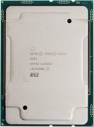Intel Xeon Gold 6254 - 18 Cores  36 Threads, Base 3.1Ghz, Computers en Software, Processors, Verzenden, Refurbished, SRF92, 3 tot 4 Ghz
