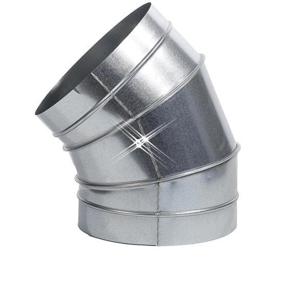 Bocht 45 graden 400 mm, Bricolage & Construction, Ventilation & Extraction, Envoi