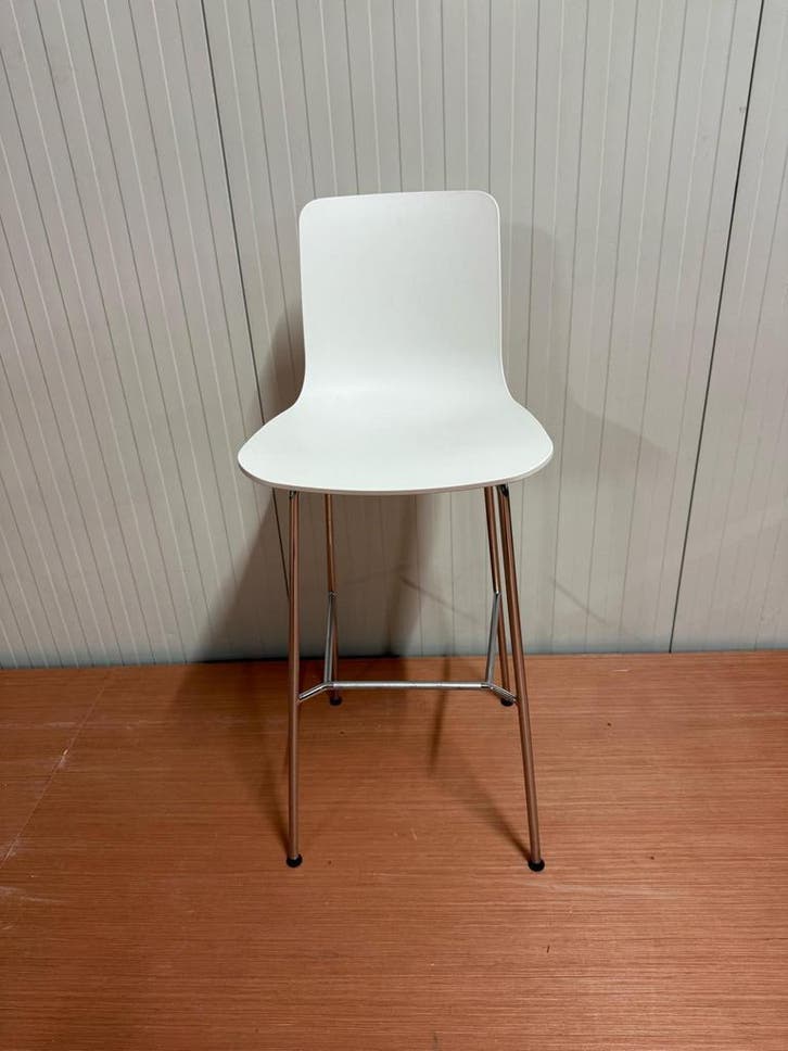 50x VitraHal Stool High Barkruk - Kleur Wit, Maison & Meubles, Tabourets de bar, Envoi