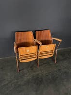 Fauteuil - Bois - Deux fauteuils de cinéma