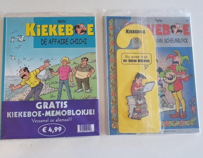 Kiekeboe - Geseald - Bij elk album een item van Kiekeboe -, Livres, BD