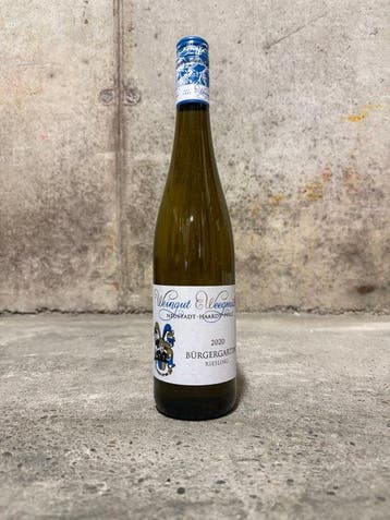 2020 Weingut Weegmüller - Riesling Bürgergarten - Pfalz - 12, Verzamelen, Nieuw