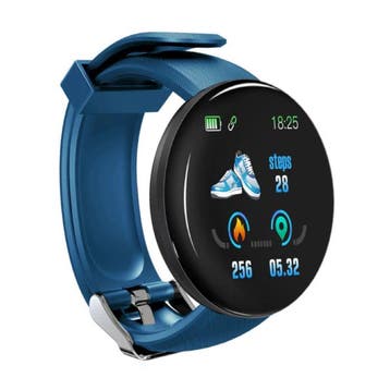 Originele D18 Smartwatch Curved HD Smartphone Sport Fitness, Verzenden, Nieuw, Stuff Certified®