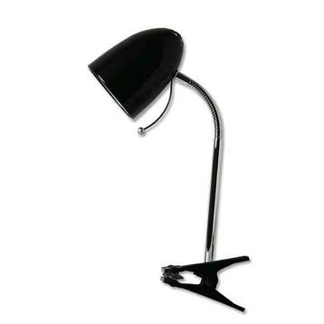 LED Bureau/Tafellamp met klem | Zwart, Verzenden, Nieuw, Metaal