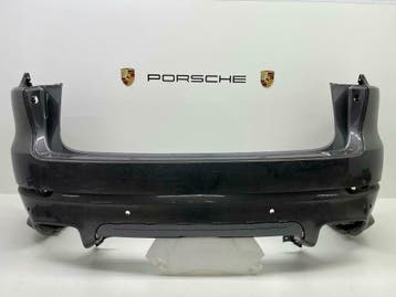 Porsche Cayenne (E3) ORIGINELE achterbumper Sport Design, Auto-onderdelen, Ophalen, Gebruikt, Porsche, Achter