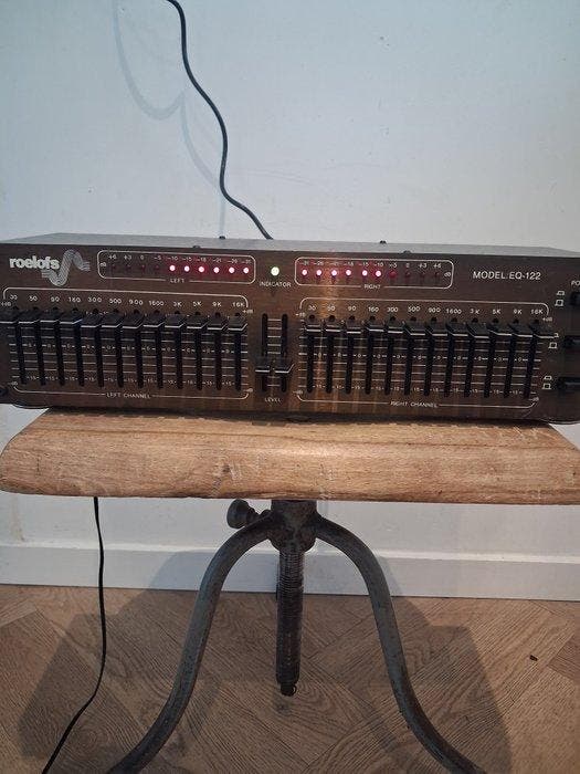 ROELOFS - MODEL EQ 122 Equalizer, TV, Hi-fi & Vidéo, Radios