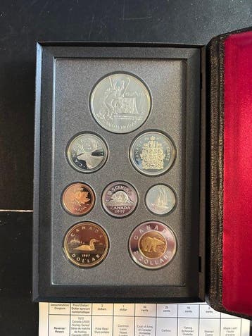Canada. Proof Set 1997 (Zonder minimumprijs), Postzegels en Munten