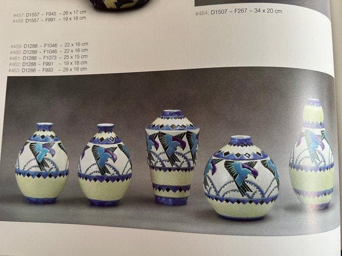 Keramis Boch, Keramis, Boch Frères - Charles Catteau - Vase, Antiquités & Art, Antiquités | Verre & Cristal