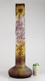 Emile Gallé - Vaas - Glas - 75 cm