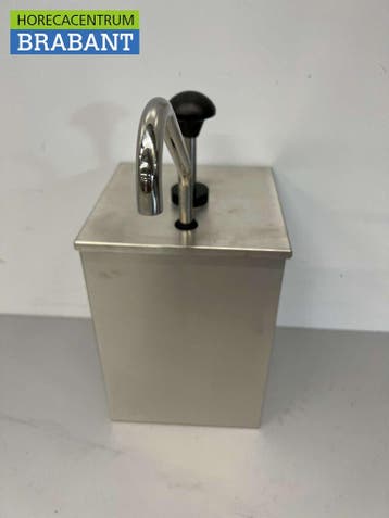 HCB inox Sauce Bar Sauce Pump Sauce Dispenser 4 litres, Verzenden