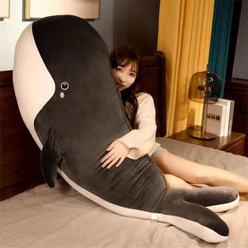 Walvis Kussen 120cm | 42% korting | Retour deal (knuffel), Kinderen en Baby's, Verzenden, Nieuw, Overige typen