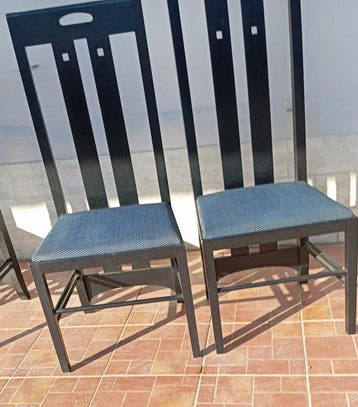 Cassina - Charles Rennie Mackintosh - Stoel (4) - Ingram -
