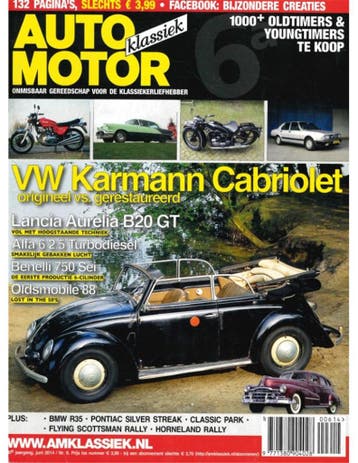 2014 AUTO MOTOR KLASSIEK 06 NEDERLANDS, Nieuw