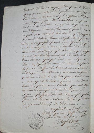 Sous le règne de Napoléon Bonaparte & Sous le règne de Louis
