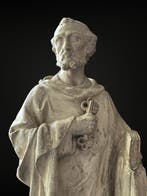 Sculpture, apostel Petrus / 19e eeuw - 58 cm - Terre cuite -