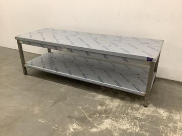 Delta Horeca werktafel - 2000x700x650mm, Ophalen of Verzenden, Gebruikt, Inox Meubilair