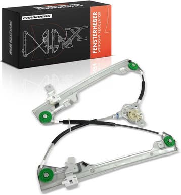 Raammechanisme Nissan Primera P12 rechtsvoor, OEM 80770AV..., Verzenden, Gebruikt, Nissan