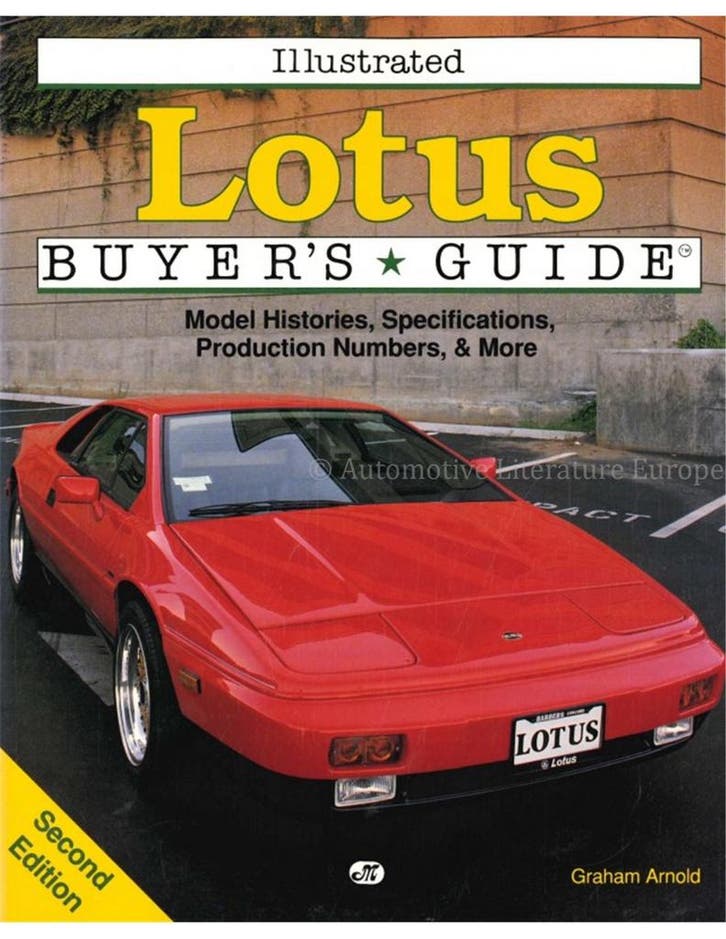 ILLUSTRATED LOTUS BUYERS GUIDE, MODEL HISTORIES,, Boeken, Auto's | Boeken
