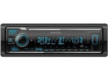 Kenwood KMM-BT508DAB - Autoradio - DAB+ Bluetooth - 1Din, Verzenden, Zo goed als nieuw