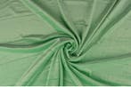 10 meter stretch fluweel - Mintgroen, Hobby en Vrije tijd, Stoffen en Lappen, Verzenden, 120 cm of meer, Polyester, Groen