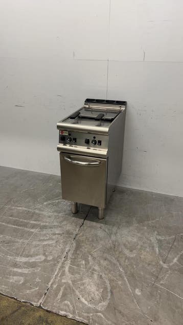 Friteuse Baron en acier inoxydable 2 x 10 litres 9,4 kW GAZ, Verzenden