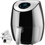 tectake Airfryer Mitch 3,6 l - zwart, Verzenden, Nieuw