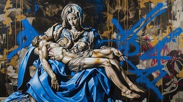 Dine Chanima - (XXL) Giant Urban Pieta Hope