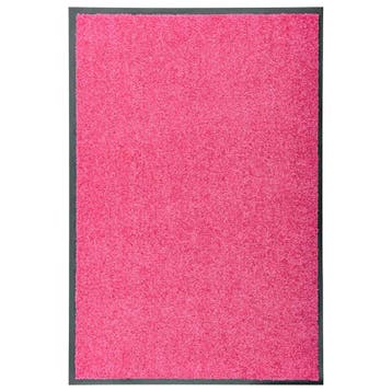 vidaXL Deurmat wasbaar 60x90 cm roze, Verzenden