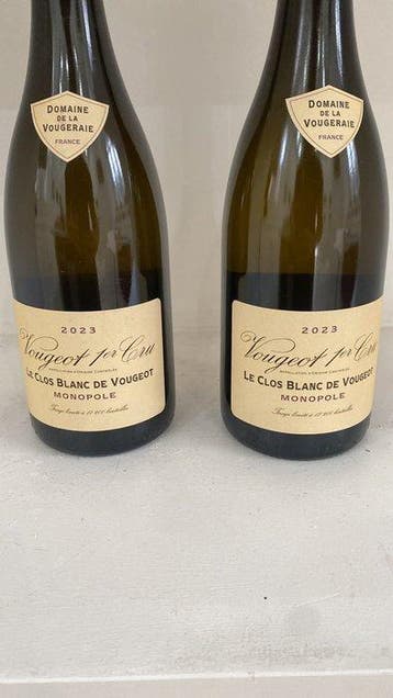 2023 Domaine de la Vougeraie Le Clos Blanc de Vougeot -