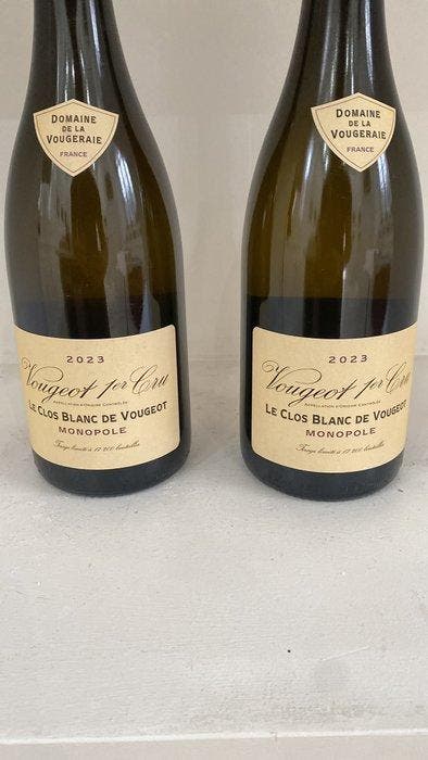 2023 Domaine de la Vougeraie Le Clos Blanc de Vougeot -, Collections, Vins