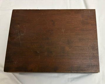 Handmade - Doos - Hout - Hoogwaardig Frans vakmanschap.