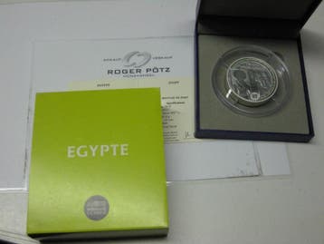 Frankreich 50 Euro 2012 Abu Simbel 5 Unzen zilver Pp mit..., Verzenden, België
