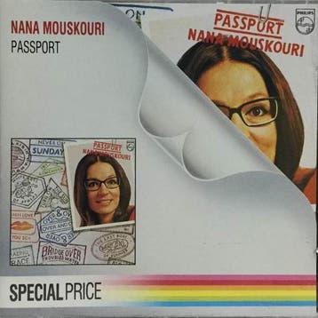 Nana Mouskouri - Passport, Verzenden