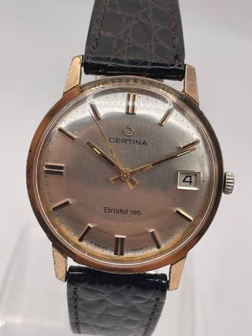 Certina - Bristol 195 - Sans prix de réserve - Homme - 1971, Handtassen en Accessoires, Nieuw