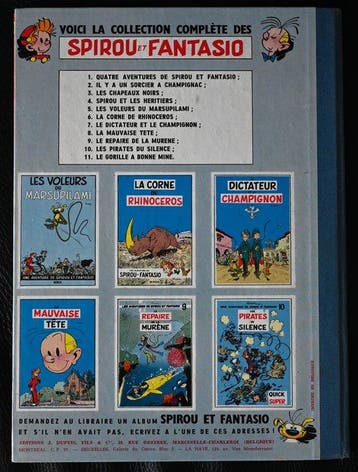 Spirou et Fantasio T11 - Le Gorille a bonne mine - C - 1, Nieuw
