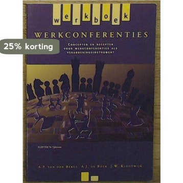 WERKBOEK WERKCONFERENTIES DR 3 9789035218123, Verzenden, A.P. van den Berge