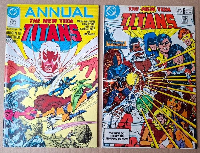 Mixed DC lot. Copper / Modern-age. New Teen Titans,, Livres, BD | Comics