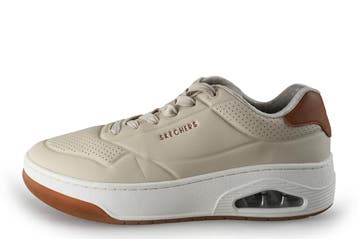 Skechers Sneakers in maat 43 Beige, Kleding | Heren, Schoenen, Overige kleuren, Verzenden, Zo goed als nieuw, Skechers