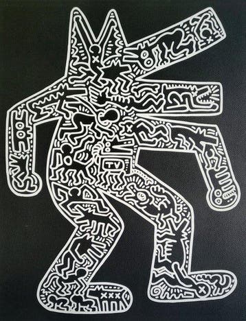 Keith Haring - Dog - Années 2010
