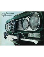 1965 ALFA ROMEO GIULIA SUPER BROCHURE ENGELS