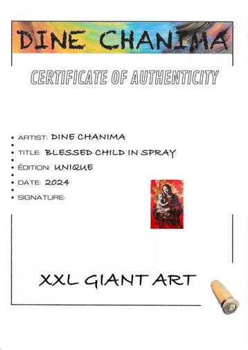 Dine Chanima (XX-XXI) - Blessed Child In Spray