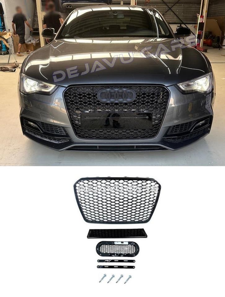 RS5 Look Front Grill voor Audi A5 B8 8T / S line / S5 / RS5, Auto diversen, Tuning en Styling, Ophalen of Verzenden
