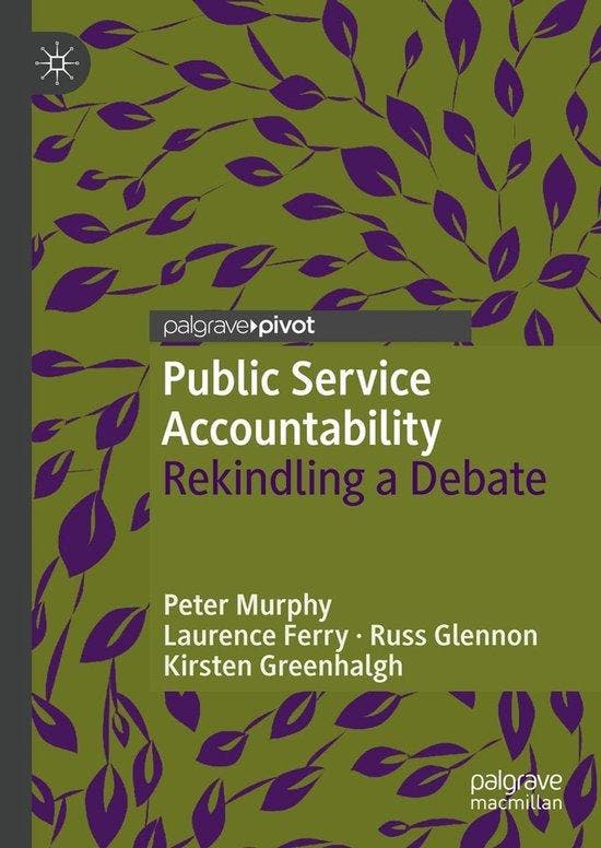 Public Service Accountability 9783319933832 Peter Murphy, Livres, Langue | Anglais, Envoi